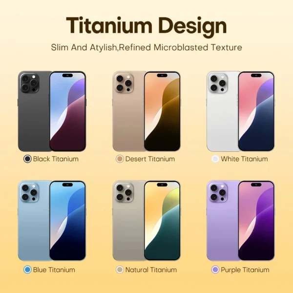 2025 Original 22G + 2TB Smartphone 7.3 pouces étui pour I16 ProMax plein écran 4G 5G téléphone portable 8000mAh téléphones mobiles Version mondiale – Image 4
