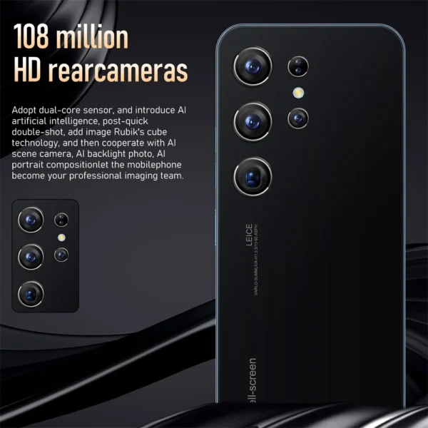 2025 haute qualité pour S25 Ultra 7.3 pouces LCD Smartphone écran tactile téléphones mobiles AMOLED panneau d'affichage dynamique – Image 4