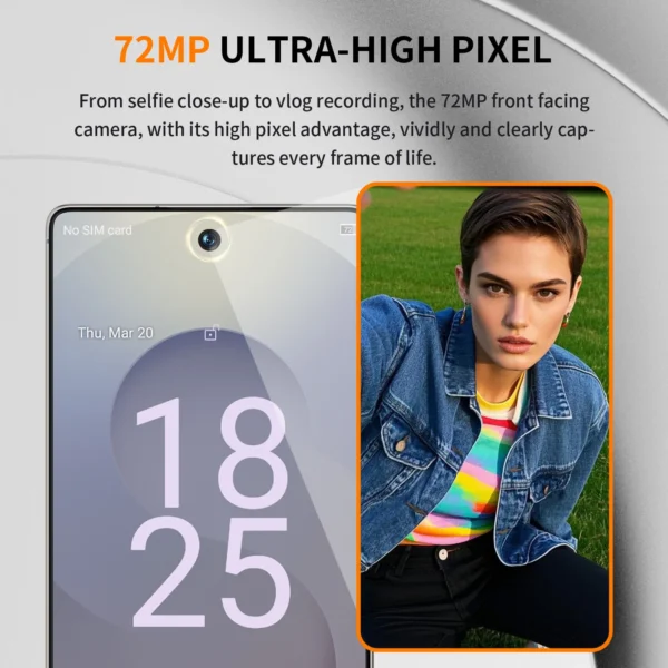2025 haute qualité pour S25 Ultra 7.3 pouces LCD Smartphone écran tactile téléphones mobiles AMOLED panneau d'affichage dynamique – Image 2